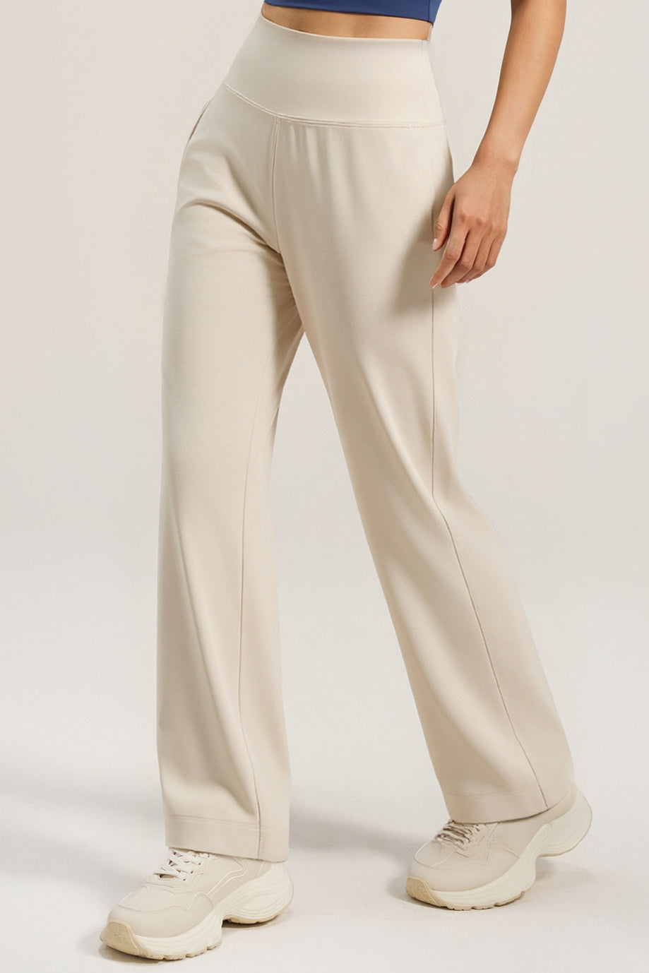 High Waist Bootcut Yoga Leggings Secondary image