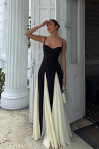 Colorblock Cami Maxi Dress