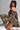 Off Shoulder Flared Long Sleeve Leopard Crop Top Shorts Set Secondary image