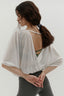Quick Dry Cropped Backless Sun Protection Tee
