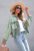 Brushed Waffle Long Sleeve Coat coats