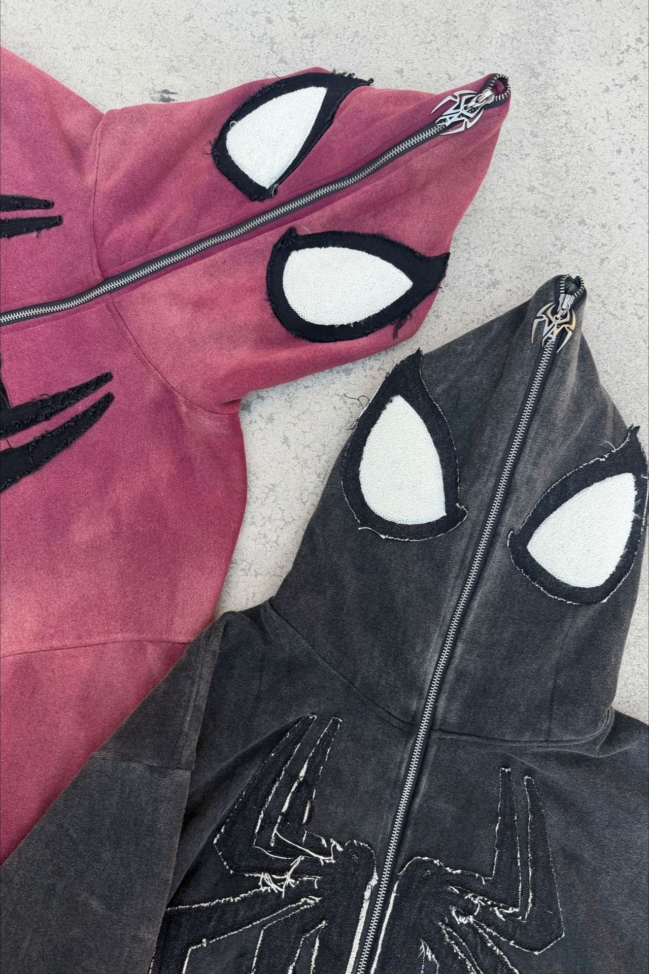 Spider Graphic Full Face Zip Hoodie Secondary image
