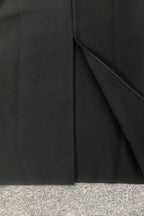 Crystal Trim Gown Formal Dress