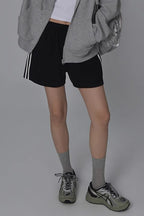 Striped Sport Loose Fit Casual Shorts