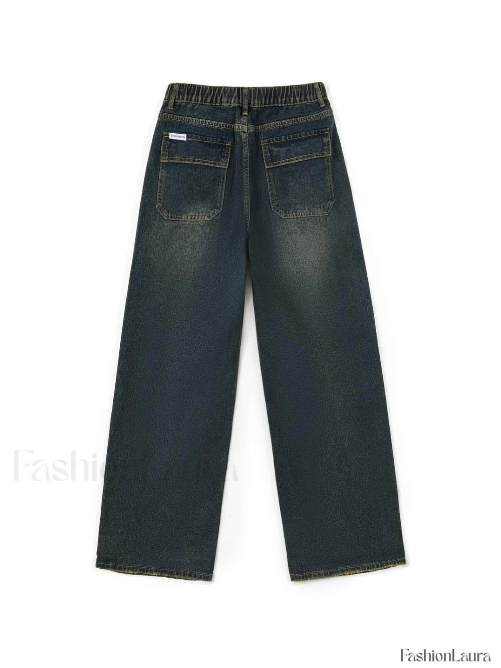 Dark Wash Vintage Baggy Boyfriend Jeans Boyfriend Jeans
