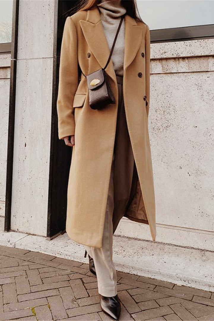Double Breasted Slim Coat coats