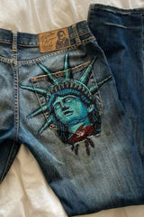 Chic Loose Relaxed Streetwear Versatile Jeans