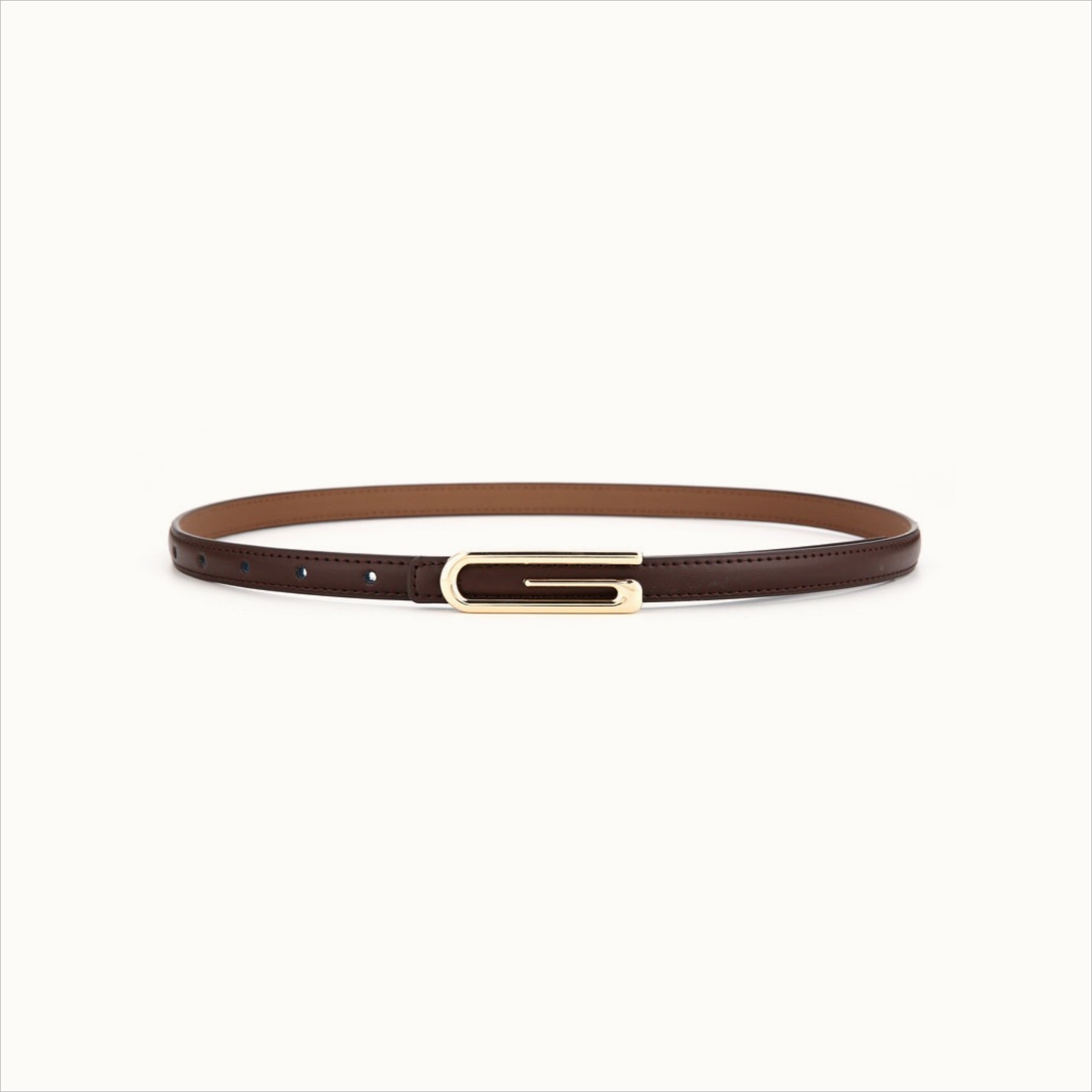Fashion Versatile Slim Leather Pants Belt