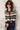 Striped Knit Turn-down Collar Cardigan Secondary image