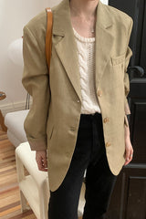 Loose Fit Casual Blazer