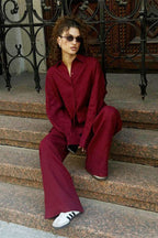 Oversized Long Sleeve Blouse