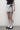 White Polka Dot Bodycon Mini Skirt Secondary image