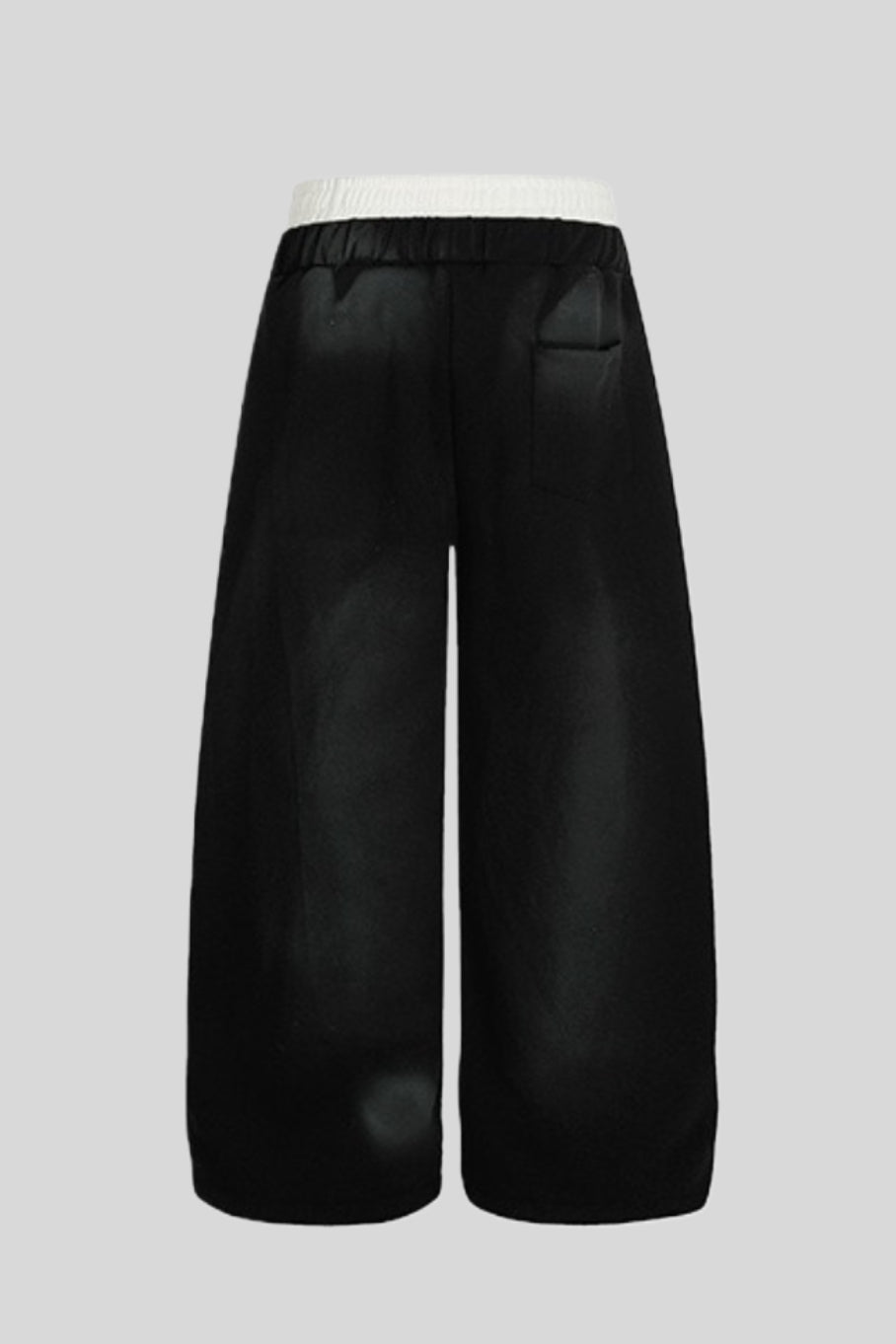 Tie Dye Typography Wide Leg Sweatpants