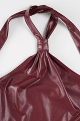 Solid Color Strapless Ruched Bodycon Tank Top