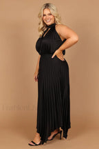 Dominique Elegant Midi Dress