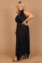 Dominique Elegant Midi Dress