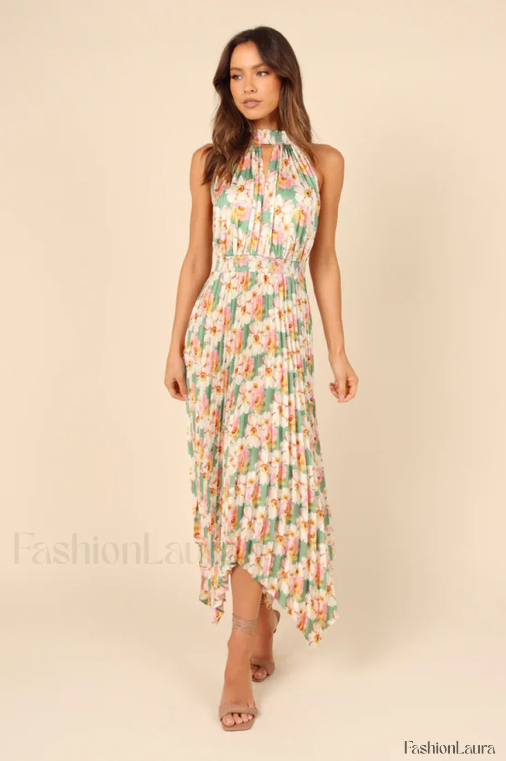 Dominique Elegant Midi Dress