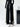 Drawstring Contrast Trim Wide Leg Sweatpants Secondary image