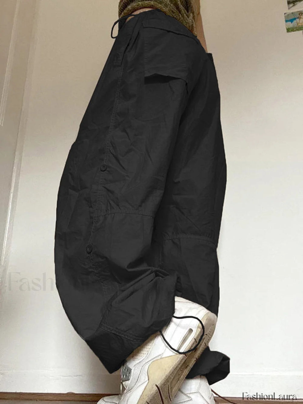 Drawstring Low Waist Baggy Cargo Pants Cargo Pants