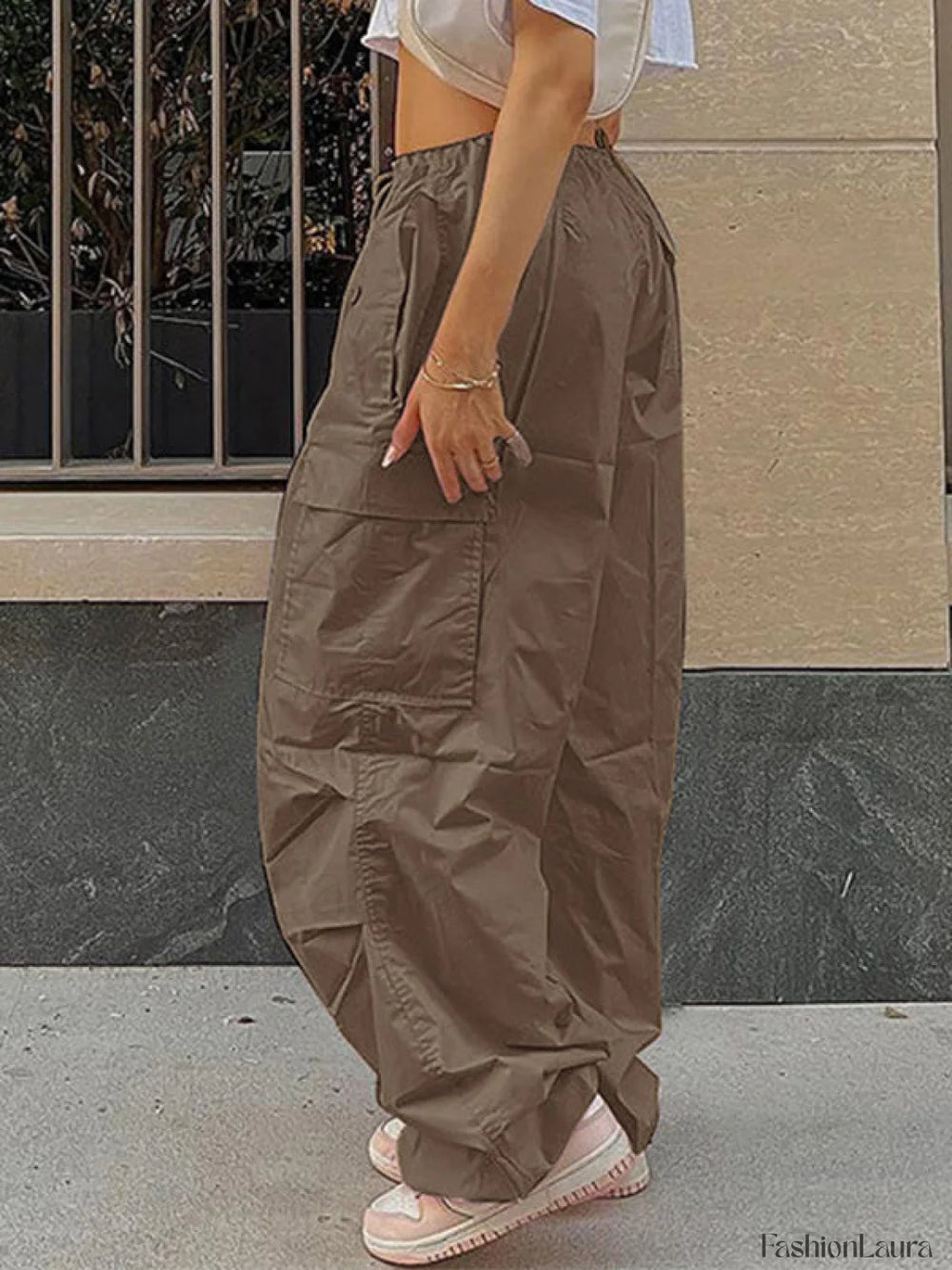 Drawstring Y2K Baggy Cargo Pants Cargo Pants