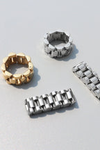 Manual Craft Exaggerated Titanium Steel Ring