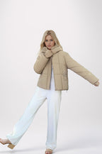 Short Puffer Down Coat coats