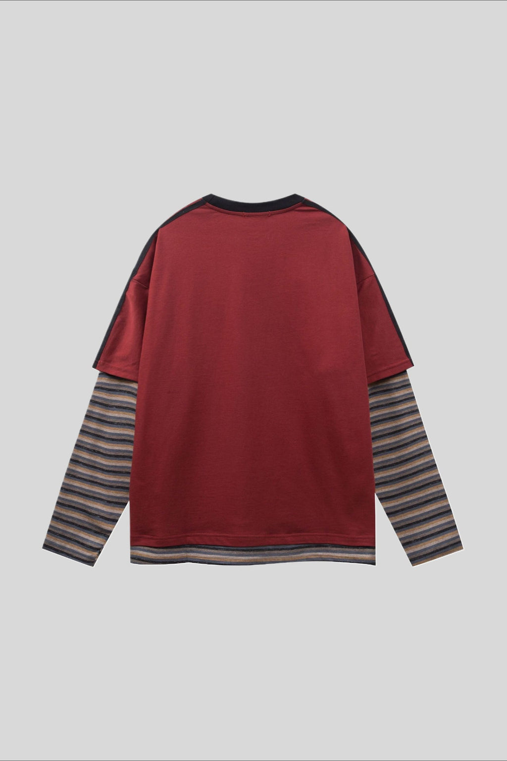California Typography Layered Long Sleeve T-Shirt