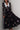 Flared Vintage Print Slim Waist Floral Maxi Dress Secondary image