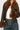 Fur Collar Leather Spliced Jacket Secondary image