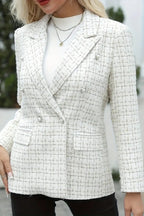 Double-Breasted Casual Blazer