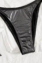 Shimmer Halter Sexy Bikini Set