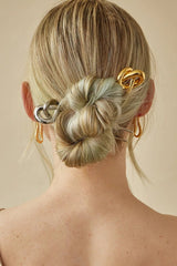 Elegant Polished Stainless Steel Hairpin