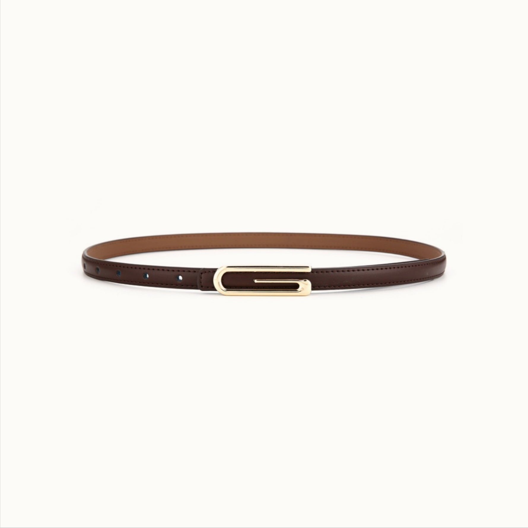 Fashion Versatile Slim Leather Pants Belt Main image