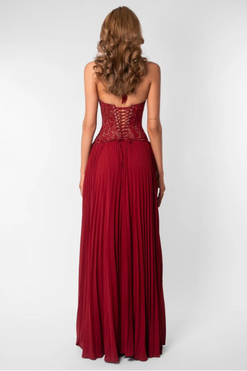 Low Cut Halter Bodycon Vacation Dress Secondary image