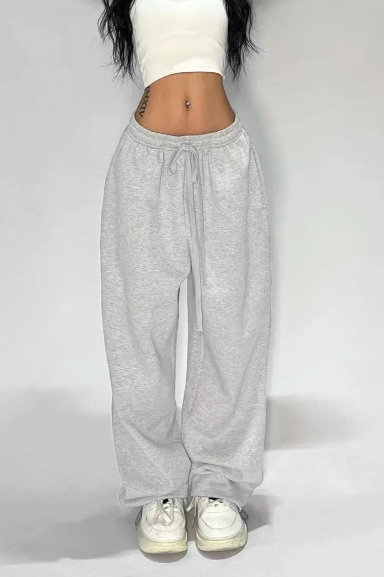 Relaxed Fit Solid Tone Lounge Knit Pants Main image