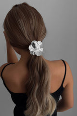 Floral Design Alloy Hair Cuff