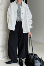 Utility Lapel Fleece Jacket