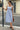 Elegant Striped Square Neck Vacation Dress Secondary image