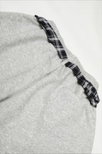 Paneled Utility Wide Leg Sweatpants