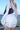 Sexy Mesh Asymmetric Ruched Vacation Dress Secondary image