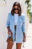 Long Sleeve Double-Breasted Blazer