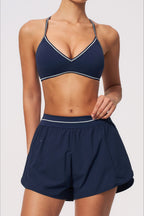 Brushed Double Layer Sports Shorts