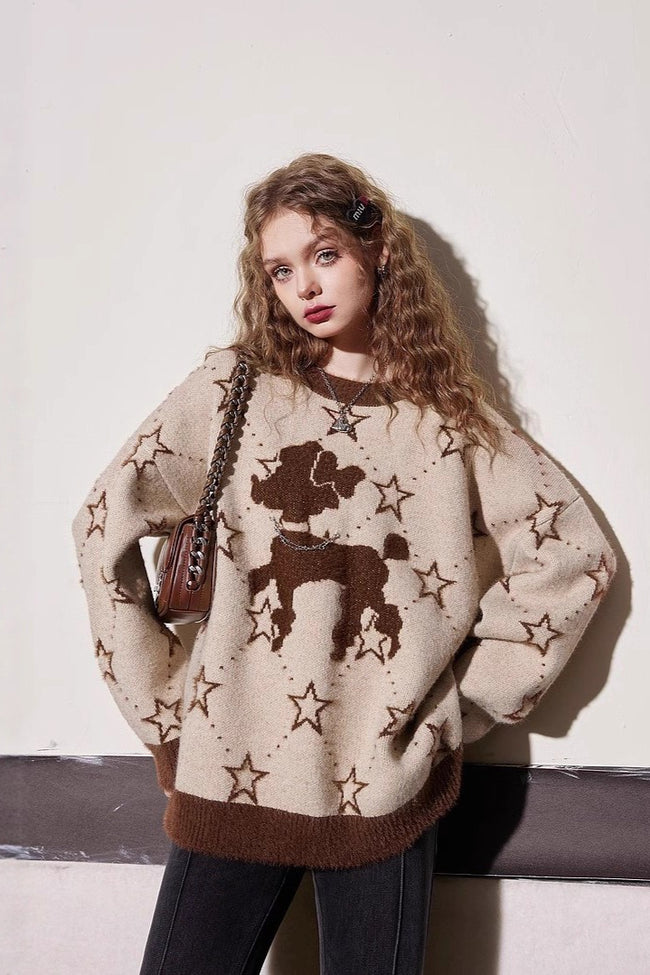 Relaxed Fit Cozy Crewneck Sweater Main image