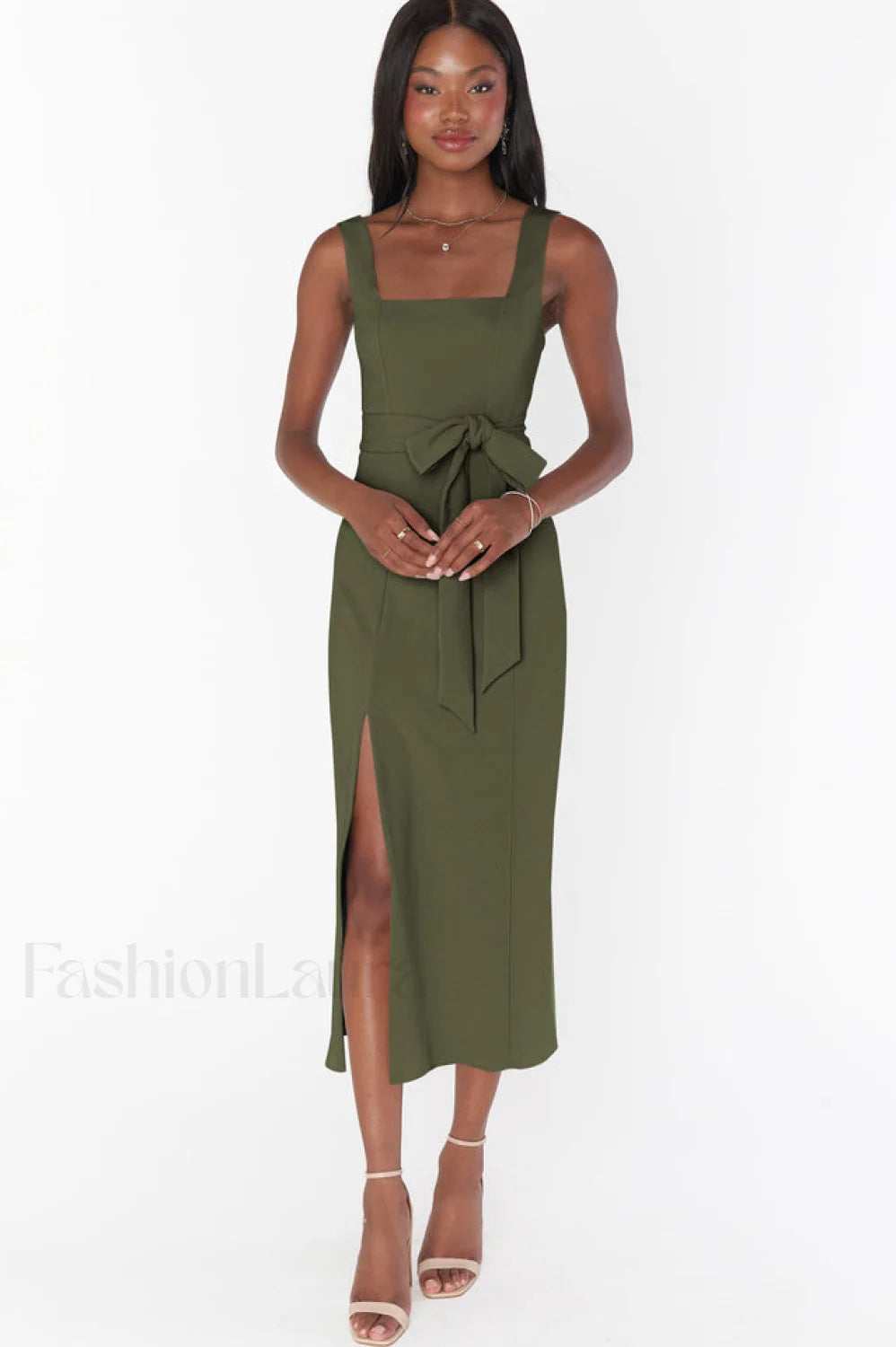 Eden Elegant Midi Dress