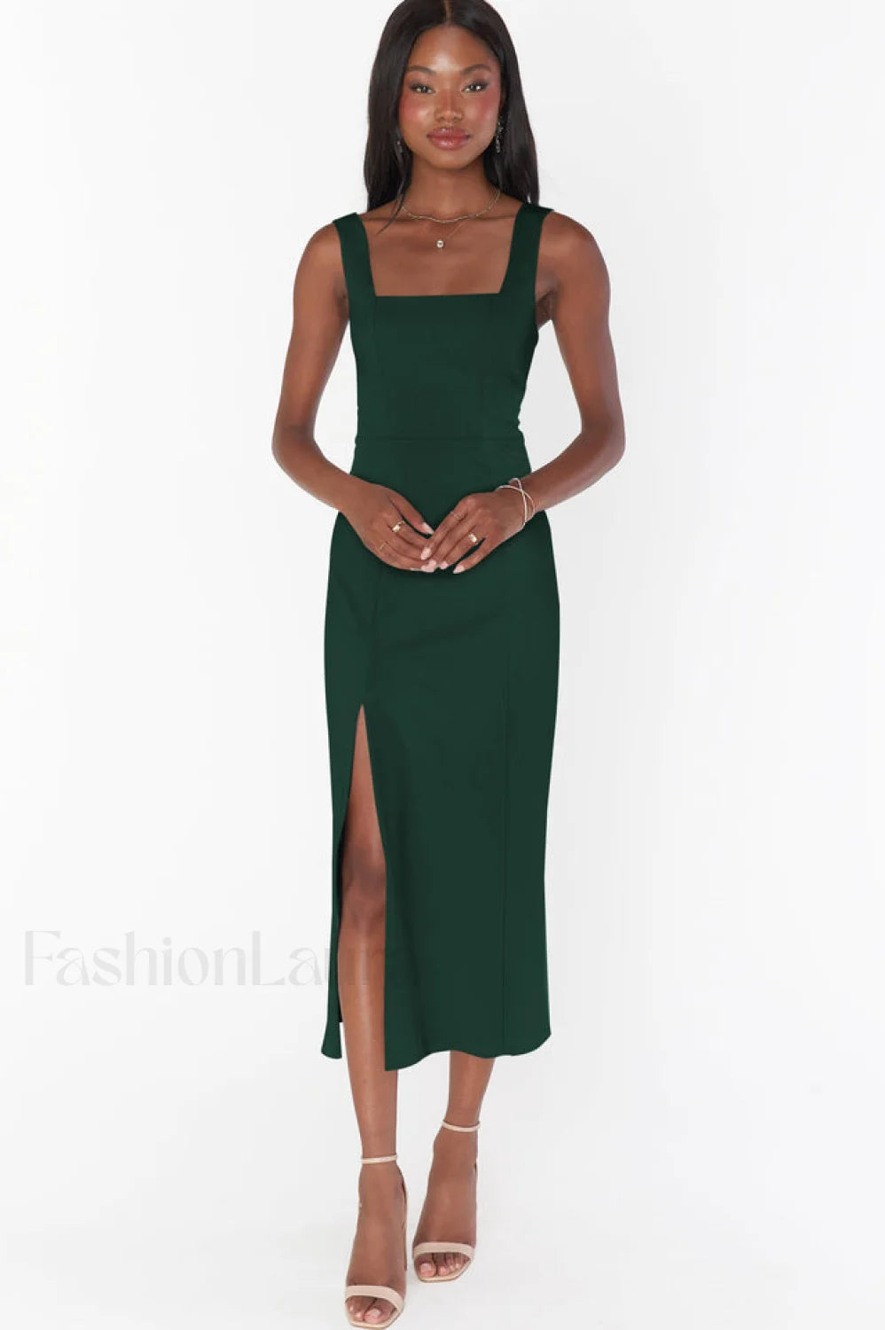 Eden Elegant Midi Dress