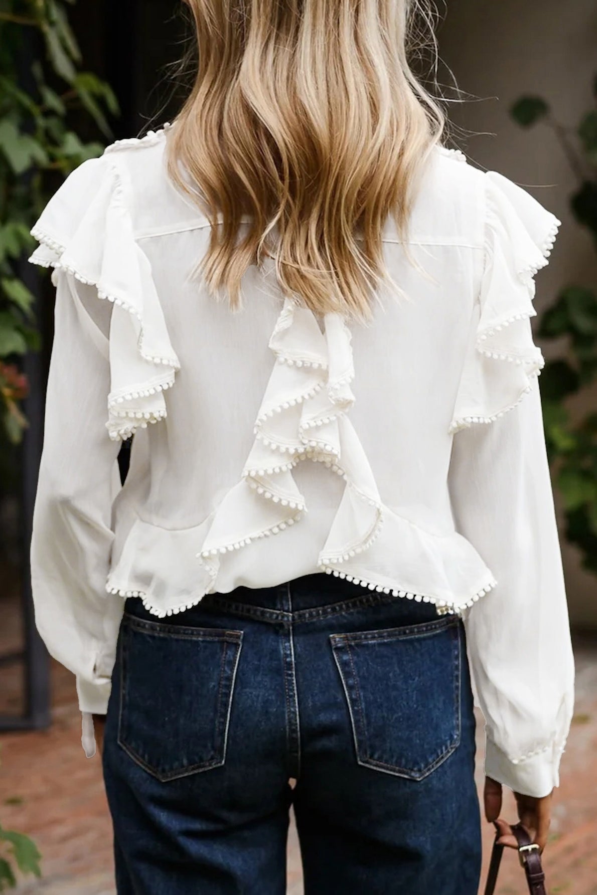 Elegant Vacation Unique Design Casual Blouse Secondary image