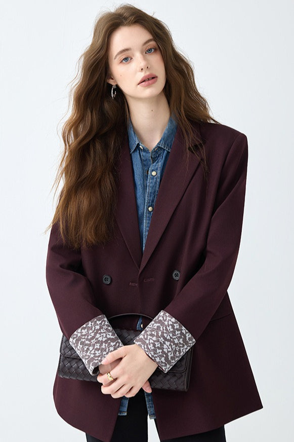 Elegant Mid-Length Office Blazer Secondary image