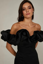 Elastic Mystic Stylish Satin Dress