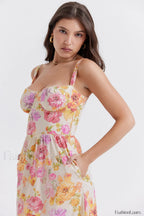 Elia Floral Stylish Midi Sundress