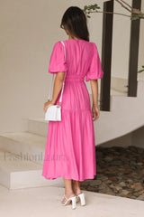 Erin Elegant Midi Dress